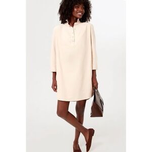 Pomander Place Cream Mini Dress